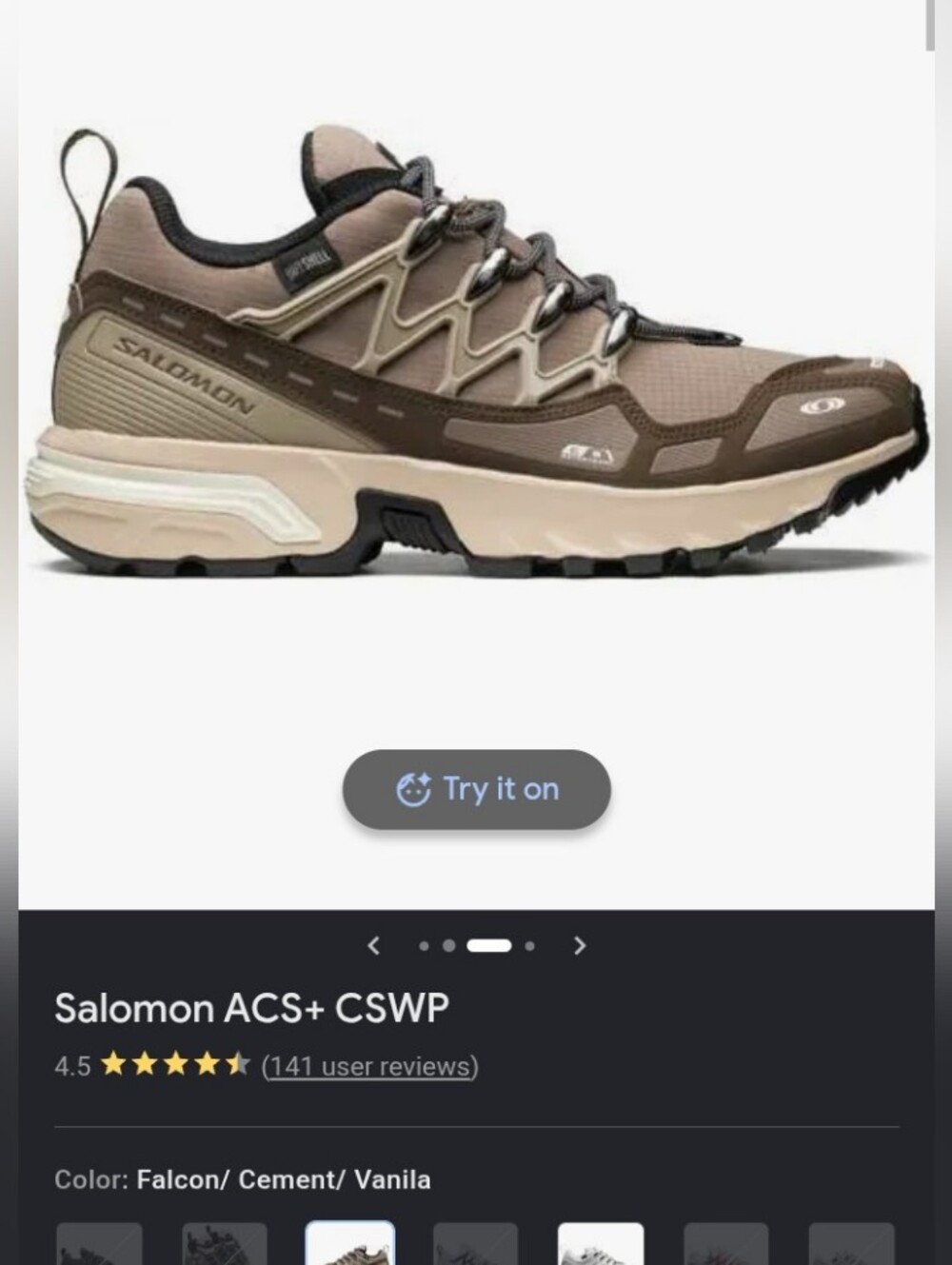 Salomon Acs+ Cswp New Cond! Unisex